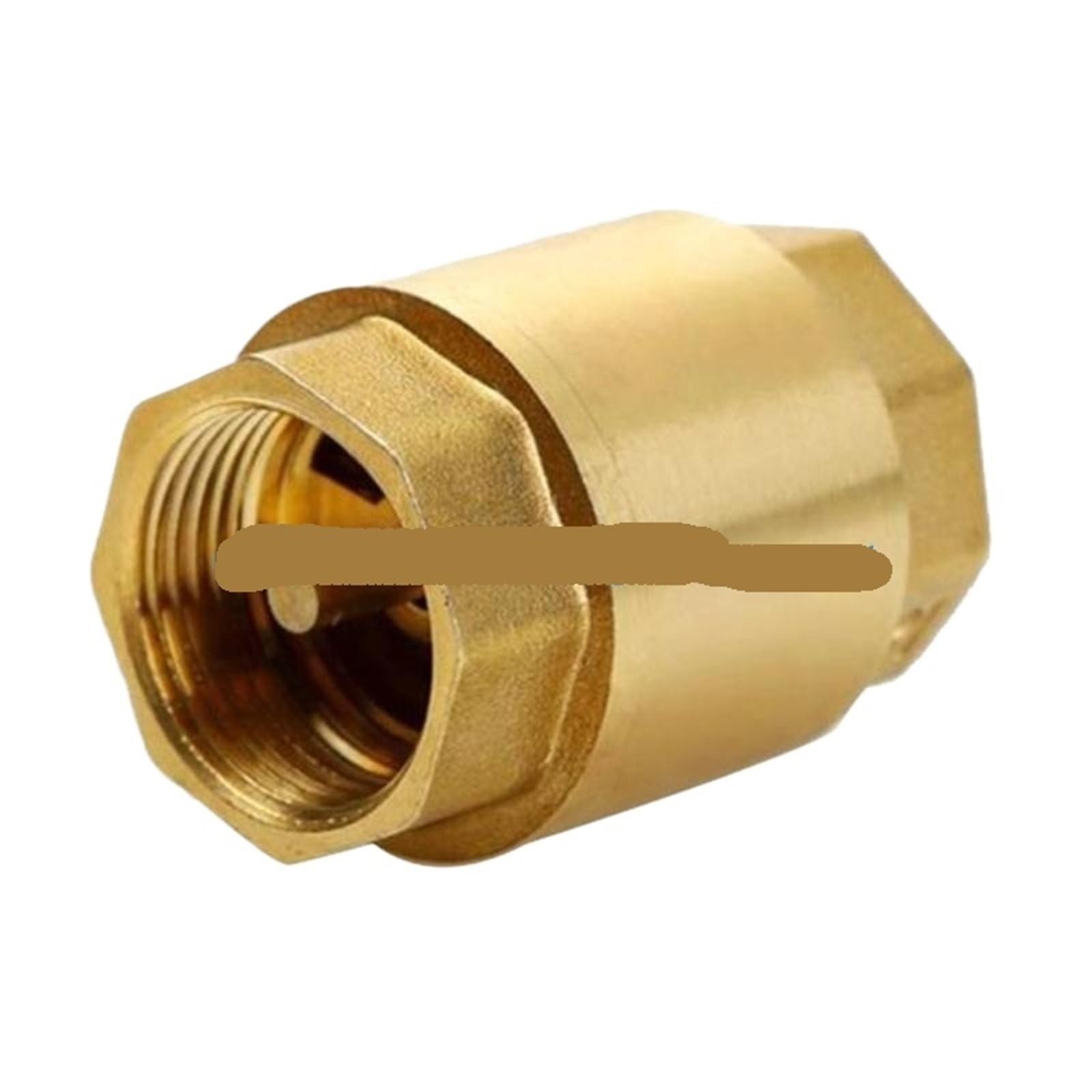 Dkgnyxnplj One Color 1Inch Brass Spring Check Valves Vertical Check Valves