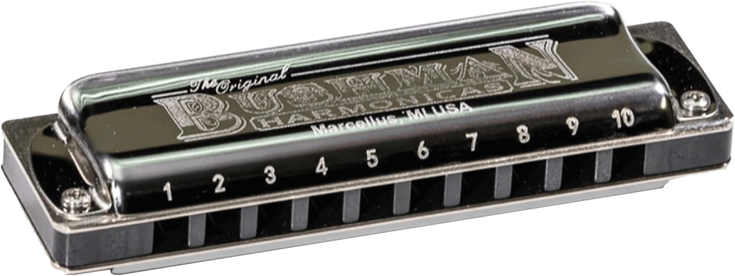 Bushman Delta Frost Original Harmonica, Key of Bb