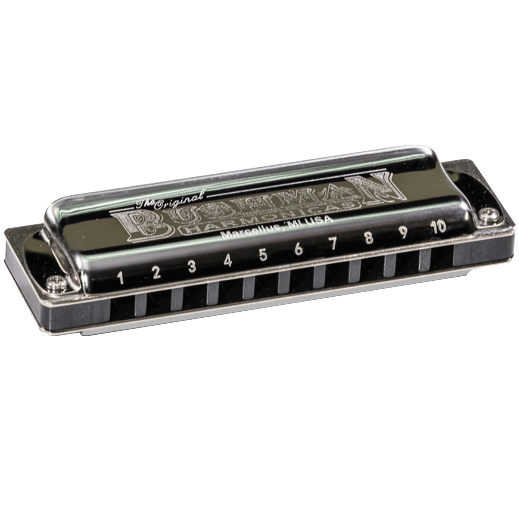 Amazon.com: Bushman Delta Frost Original Harmonica, Key of A