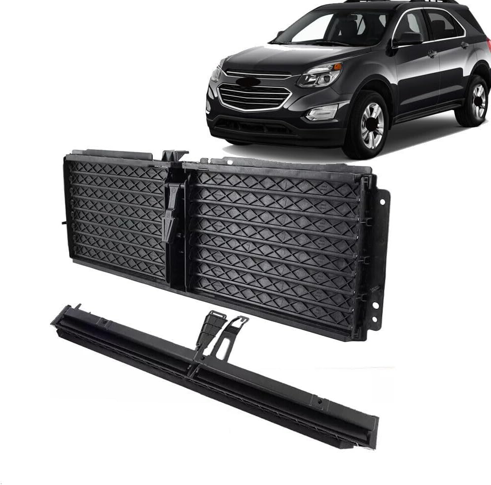 2PCS Front Bumper Radiator Upper & Lower Grille Shutter For GMC Terrain Chevrolet Equinox 2018 2019 2020 2021 2022 84460245 84614525