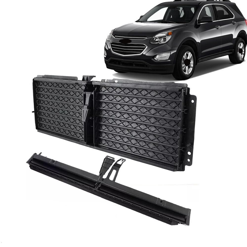 2PCS Front Bumper Radiator Upper & Lower Grille Shutter For GMC Terrain Chevrolet Equinox 2018 2019 2020 2021 2022 84460245 84614525