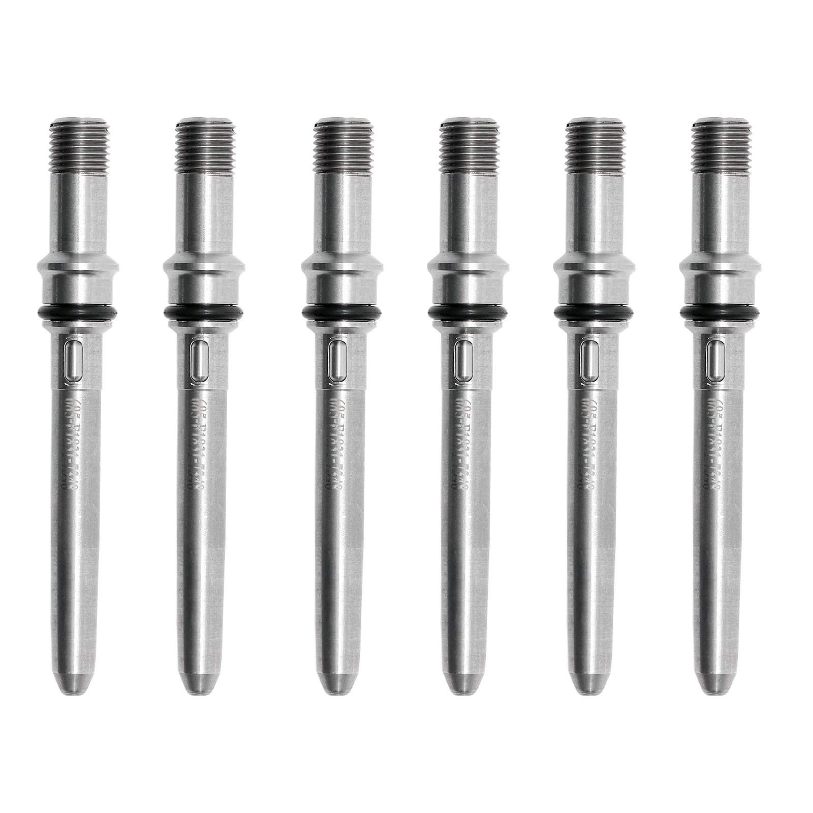 Injector Connector Tubes 6Pcs Compatible with Cummins 03-12 5.9L 6.7L Replaces# 4929864