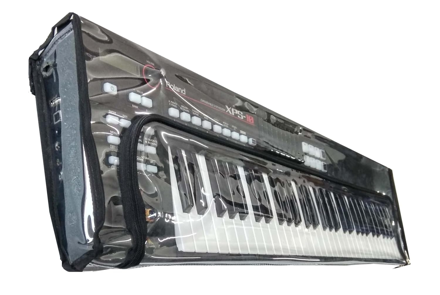 pixtrix XPS-10 Keyboard/Synthesizer Transparent Rain/Dust/Safety Cover PVC (Only Cover)