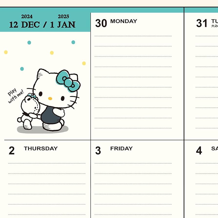 【当時物】激レア　HELLO KITTY 2006 SCHEDULE BOOK 31xAuaqVgTL.jpg_BO30,255,255,