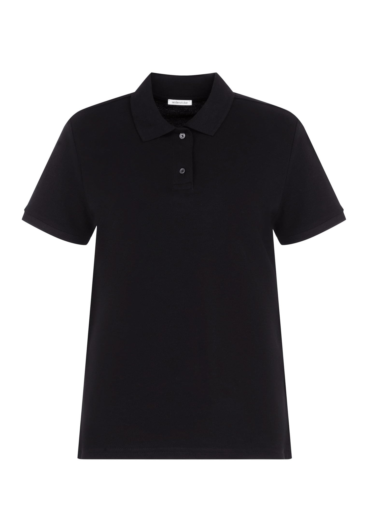 Seidensticker Damen Regular Fit Kurzarm Polo-Shirt Polohemd