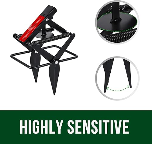 Miniatura 4 de Trampa para topos con émbolo, reutilizable, rápida y limpia, 1 trampa para topos