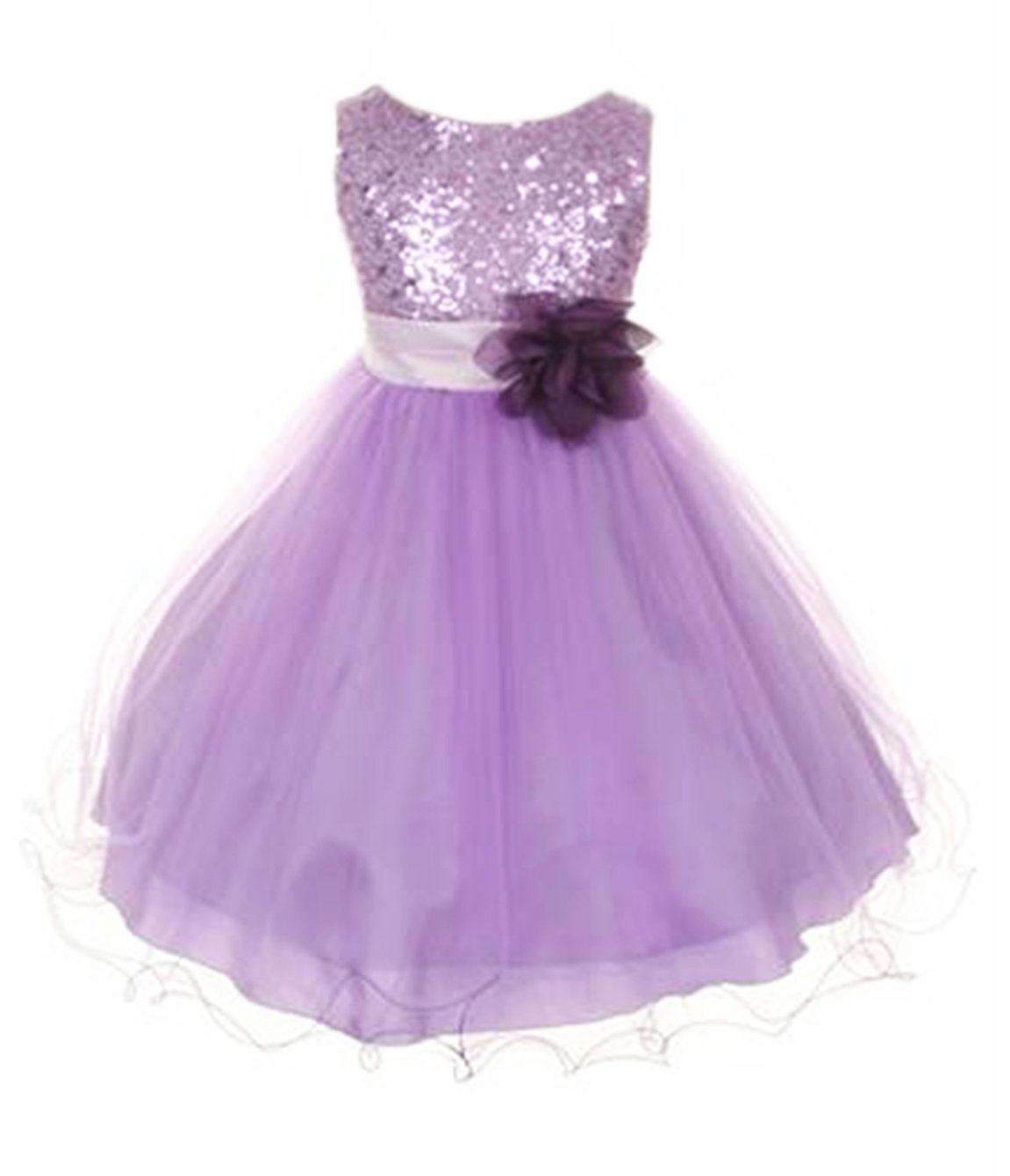 Sequin And Tulle Special Occasion Holiday Dress Lavender Baby S |  Desertcart Suriname
