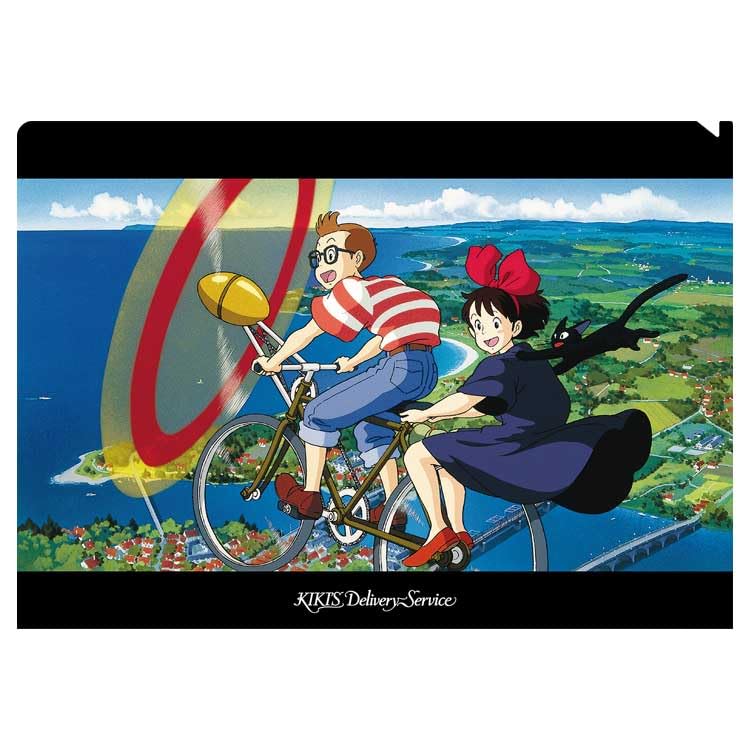 Amazon | ムービック 魔女の宅急便 A4クリアファイル うわぁ飛んだぁ 