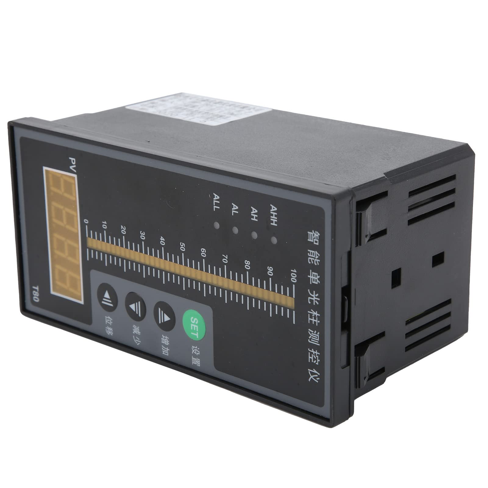 Hyuduo Liquid Level Controller HWP-T804-01-23-HL-P, Intelligent Drop-In Level Indicator with 4-20mA Sensor for Portable Level Measurement Devices