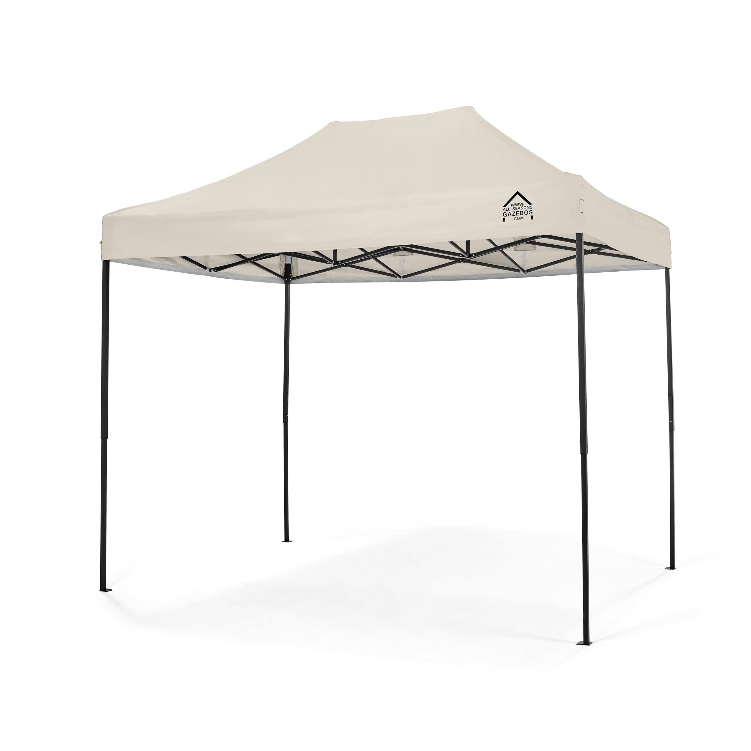 All Seasons Gazebos 3x2m Heavy Duty Fully Waterproof Pop up Gazebo With Accessory Pack - Cream