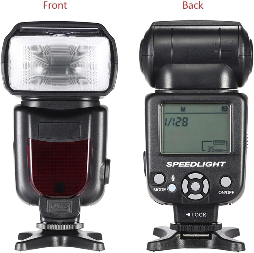 Amazon.com : Speedlite Flash with LCD Display Compatible with