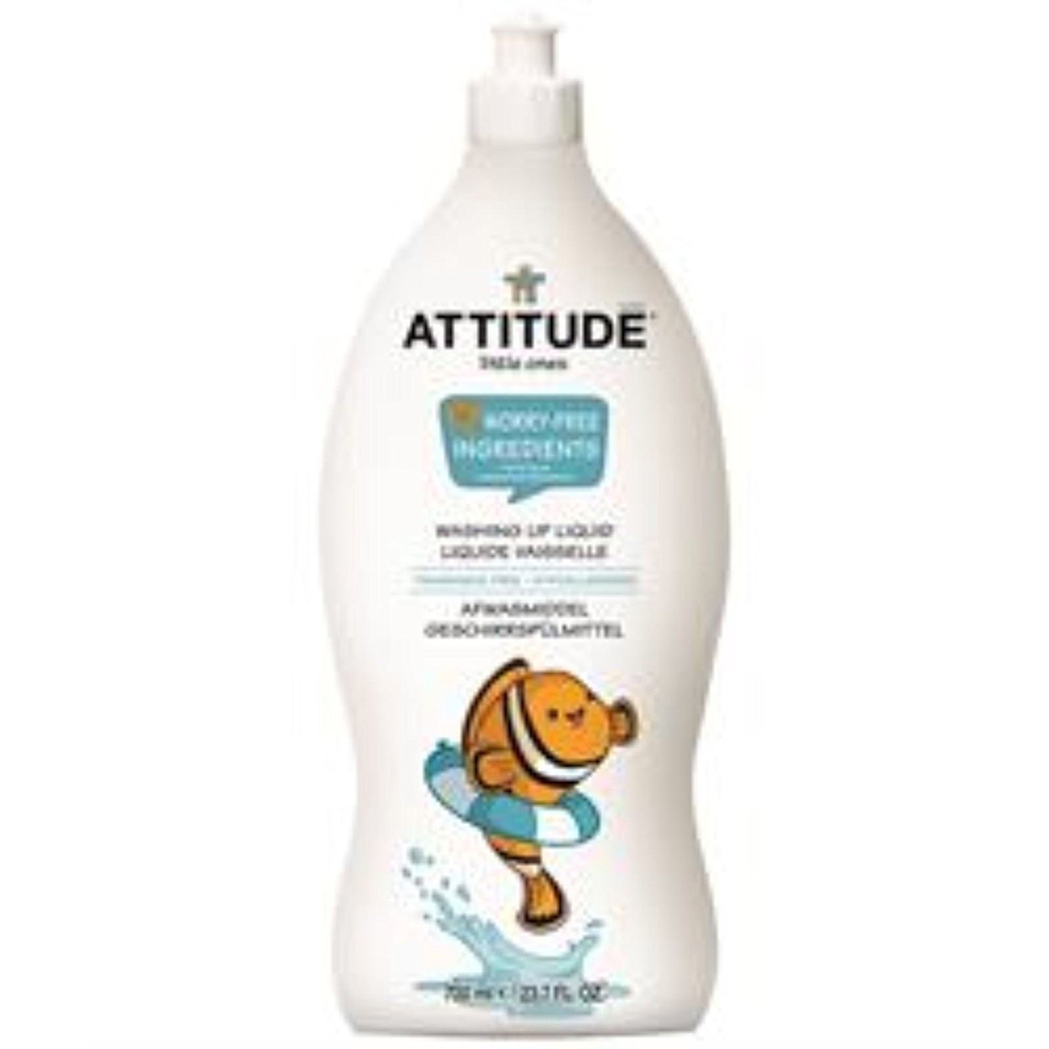 Attitude Washing Up Liquid Fragrance Free