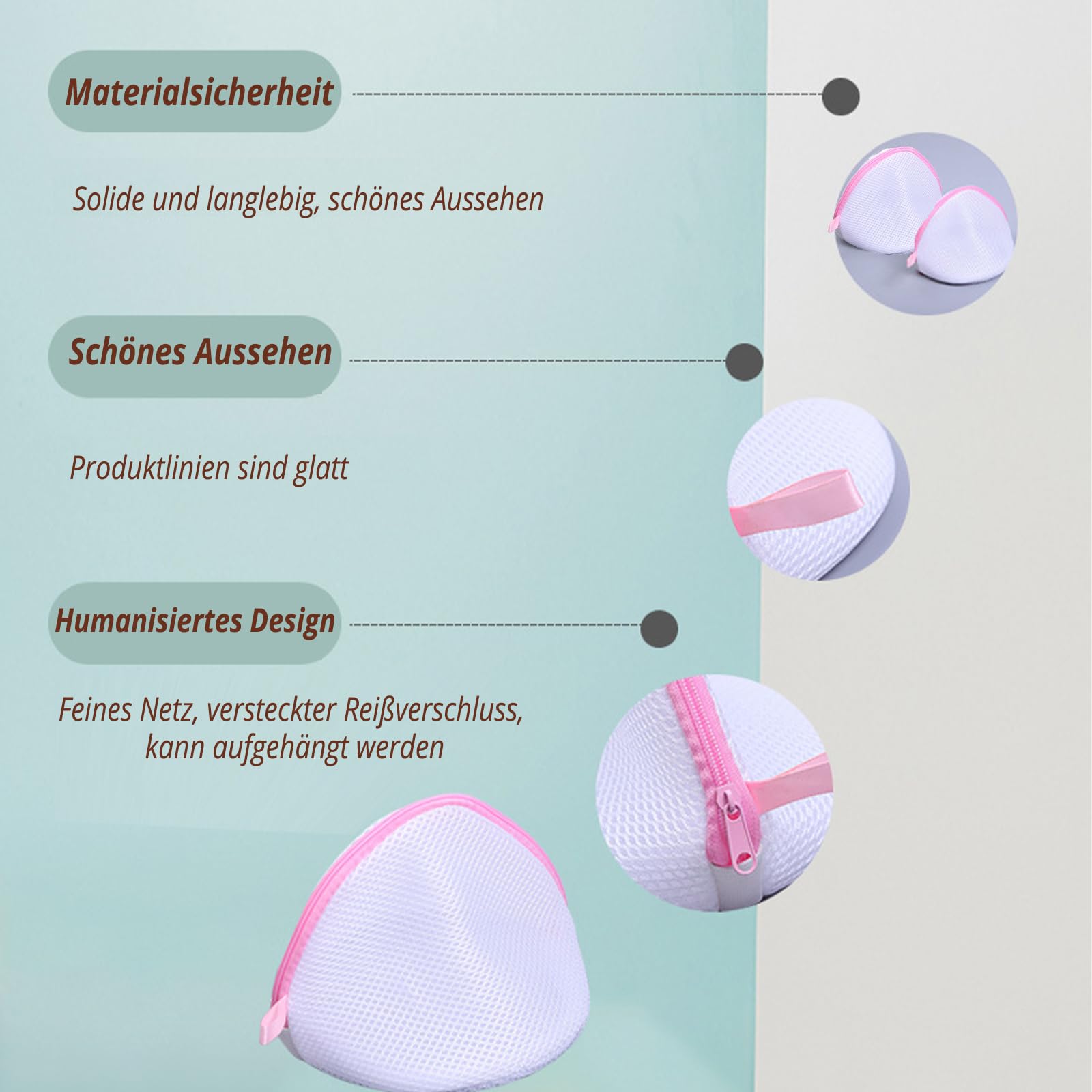 Sacchetto Lavatrice Biancheria Retina Salva Reggiseno Proteggi Capi Delicati In Lavatrice Nylon Rinforzato Lava Reggiseno Per Lavatrice