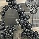 BELSVOR 50 Stück Luftballons, Luftballons Geburtstag, 50 Stück (50 Stück Schwarz Luftballons), Luftballon für Geburtstags/Hochzeits/Party/Weihnachtsdekorationen, 12 Zoll Latexballons