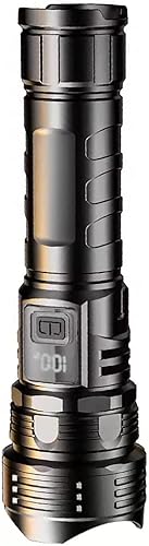 Linternas LED de alto brillo Linternas recargables portátiles regulables para acampar al aire libre senderismo