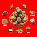 Sattvik Shidori - Dryfruit Dink Ladoo I Gond Laddu I 100% Homemade I Pure Ghee I More Dryfruits I Post delivery Laddoo I Dates & Jaggery I 250g/ 12 PC's gallery image