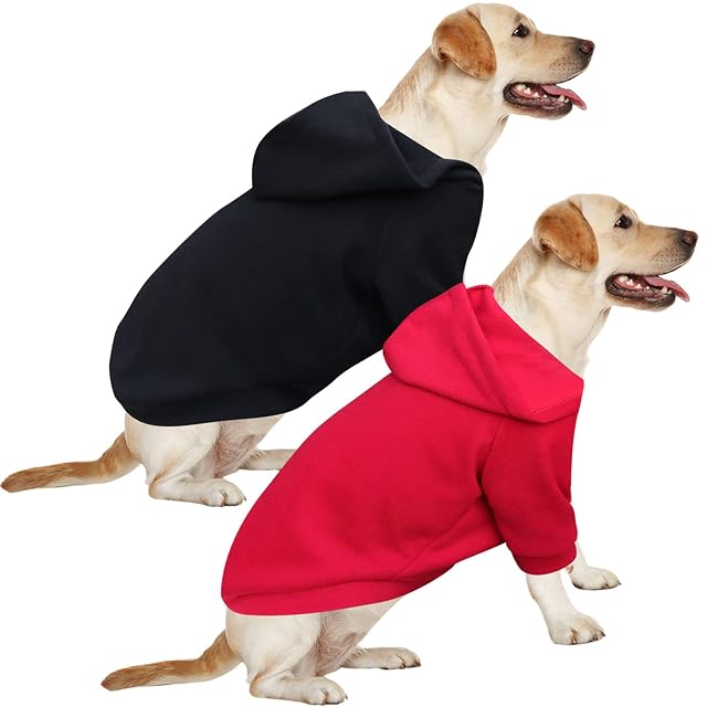 HuaLiSiJi Sudadera Con Capucha para Perros, Jersey Pequeños, Ropa Cálida y Ligera, Textura Suave