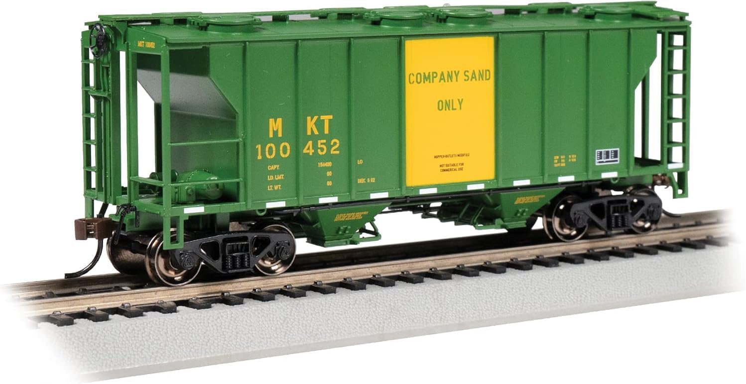 Bachmann Trains - PS-2 Two Bay Covered Hopper - Late Version - MKT™ #100452 - HO Scale