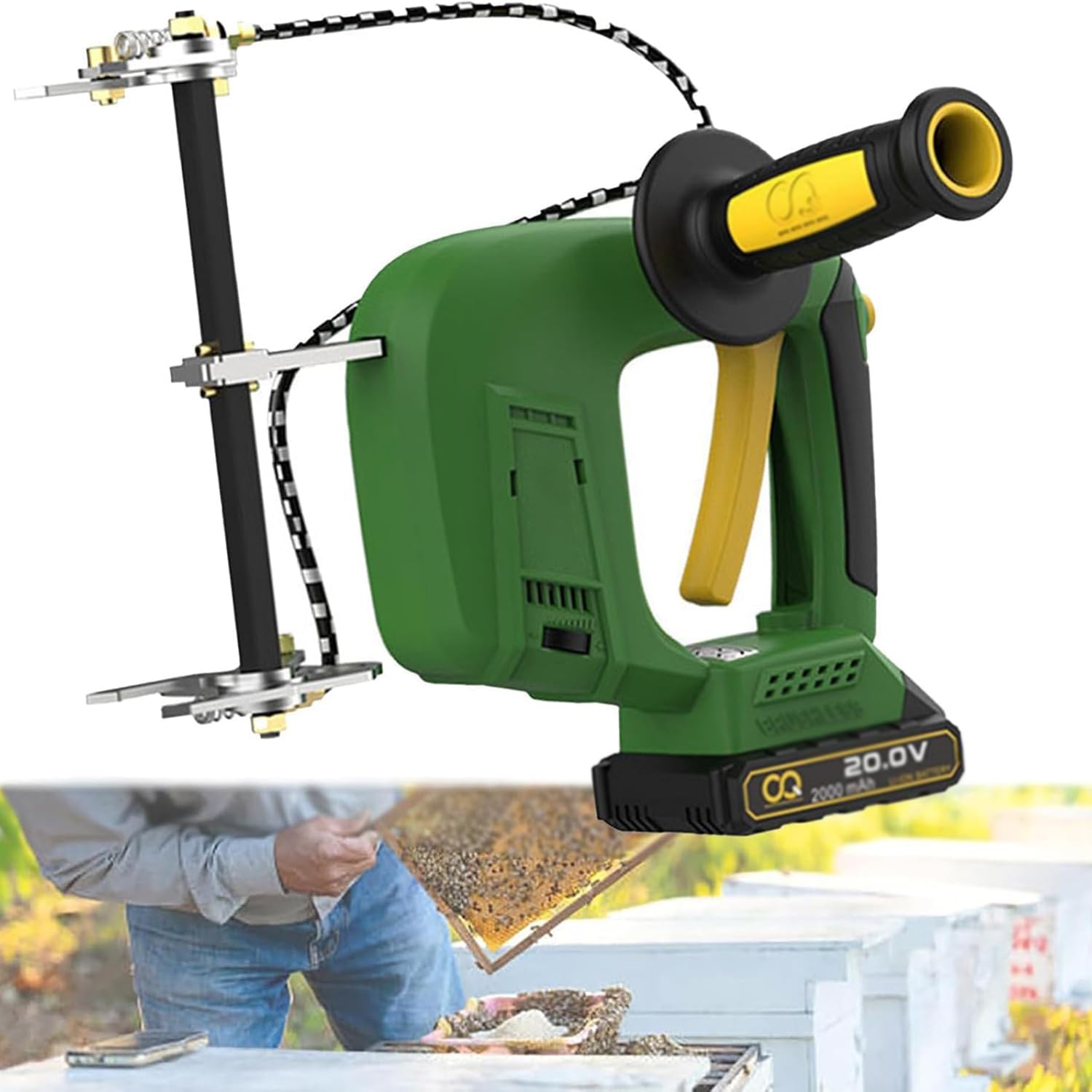 Appareil électrique pour enlever les abeilles cadre de ruche pour apiculteur