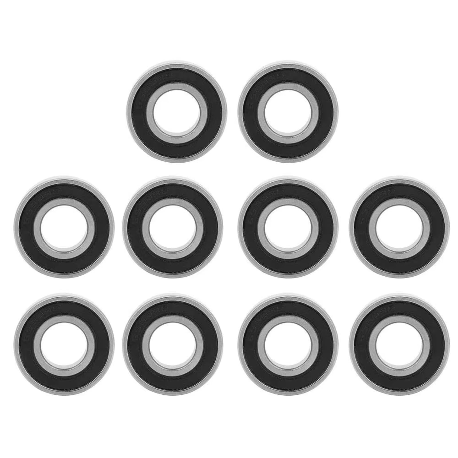 Rodamientos Auto RC Rodamientos Bolas MR6900 2RS 10 X 22 X 6 Mm Piezas Sellos Goma Negros Accesorios Modelo Coche RC Reparación Reemplazo Ensamblaje Actualización