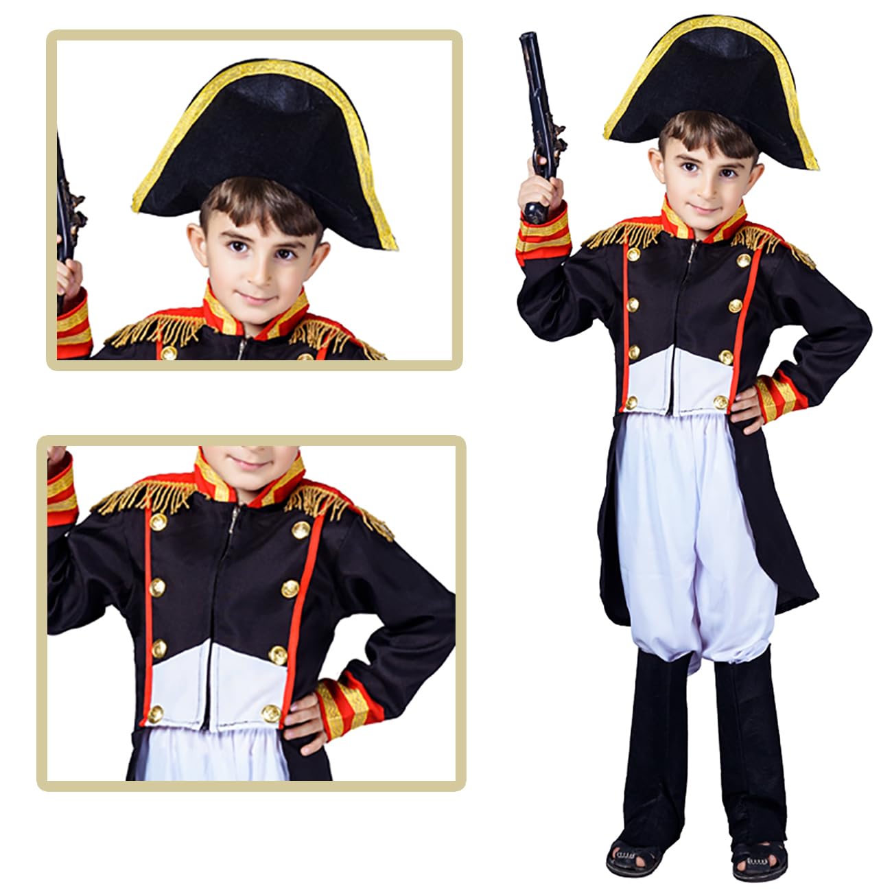 Costume da Napoleone bambino