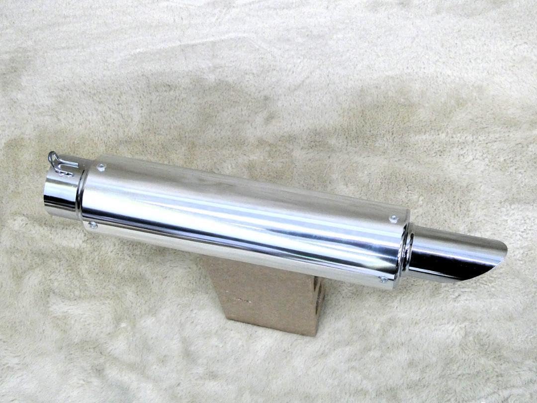 スラッシュカット　サイレンサー　銀銀５０．８Πハス切り/②汎用 エンデ スラッシュカット サイレンサー 銀黒50.8Πハス切り/①汎用