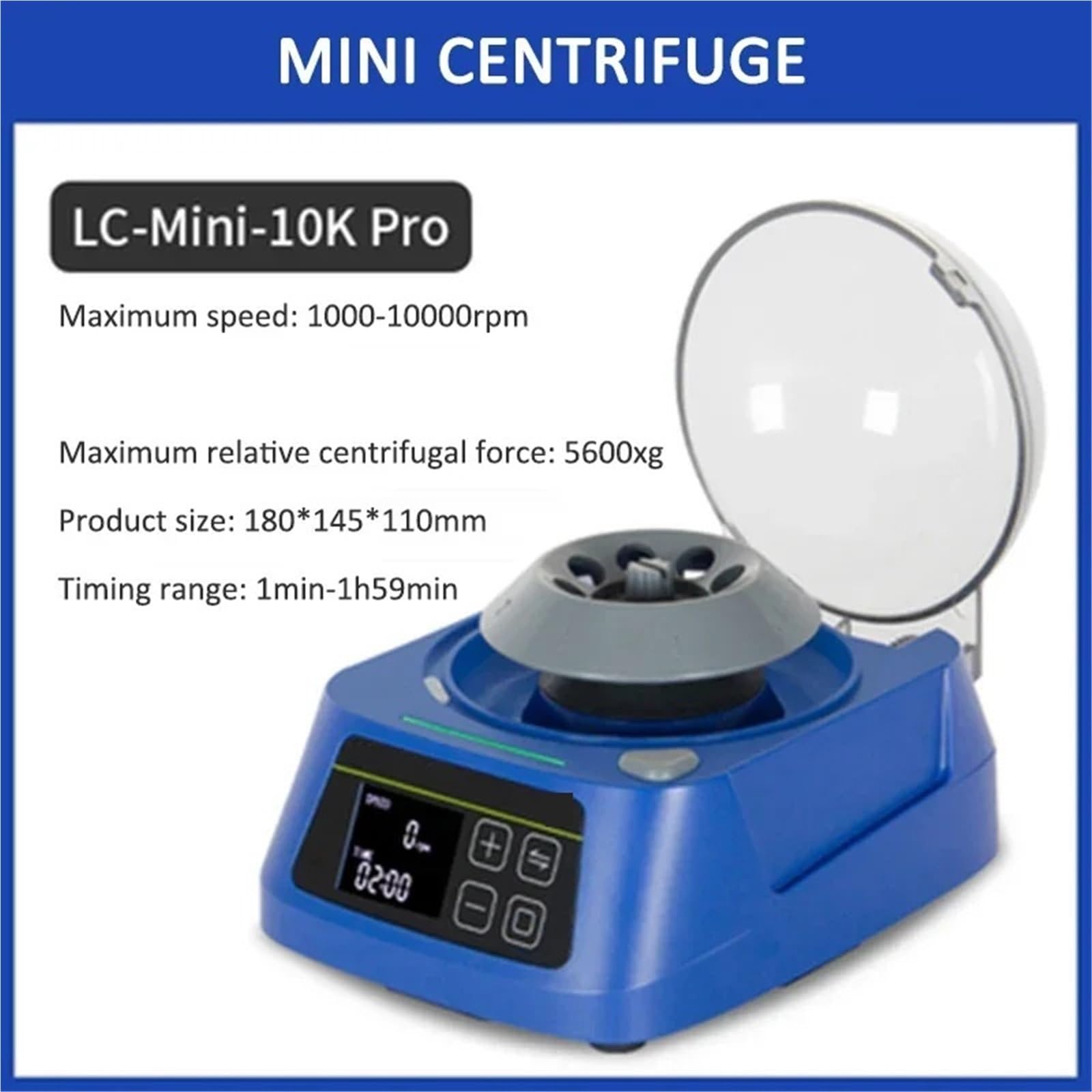 Laboratorium wirówek stołowych, Mini kieszonkowa wirówka laboratoryjna Micro Low Speed ​​Portable Beauty Serum Mały rotor separatora
