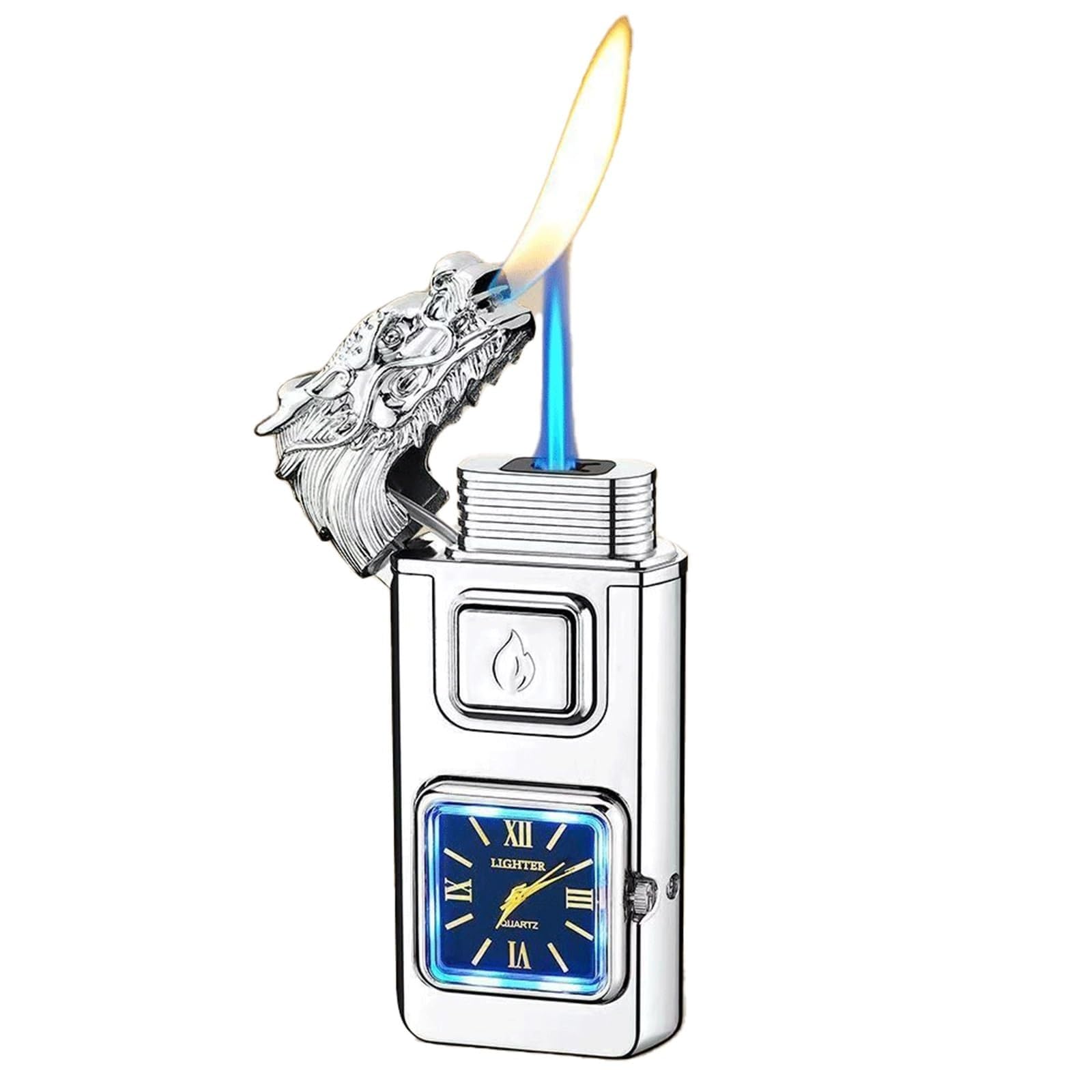 Briquet à induction multifonction avec 5 modes d'allumage rechargeables pour feu de camp