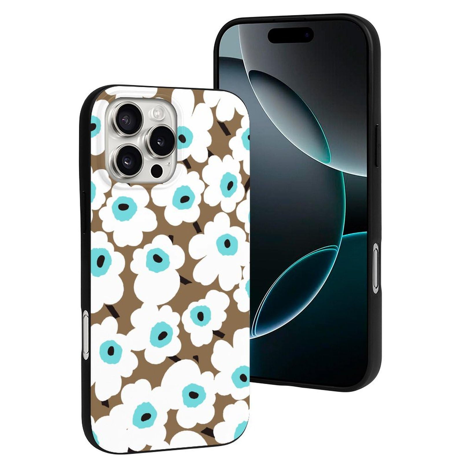 Amazon.co.jp: IPhone16用 ケース マリメッコ 花柄 iPhone 16 Pro Max