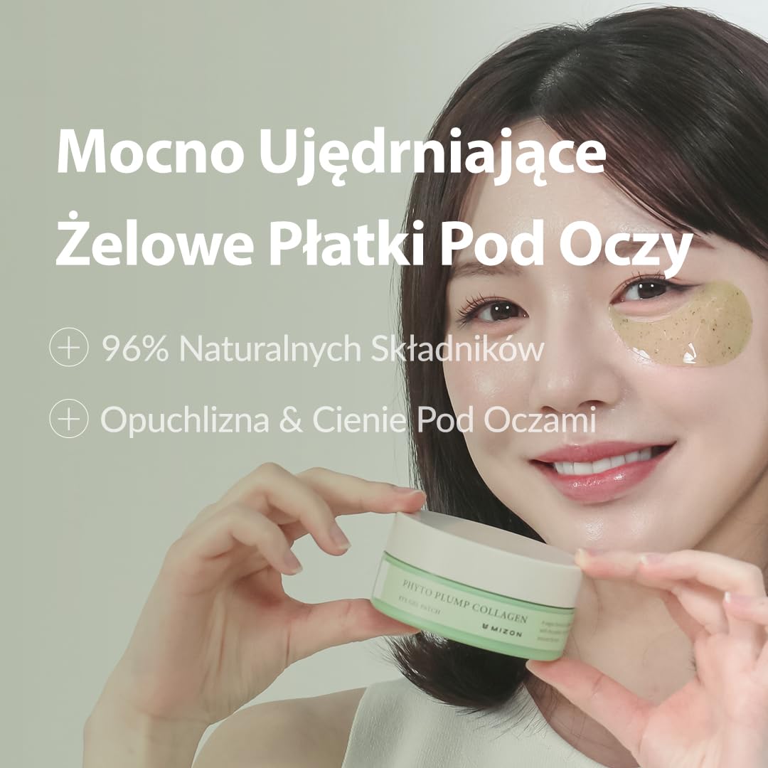 MIZON PHYTO PLUMP KOLAGEN ŻEL OCZY PATCH