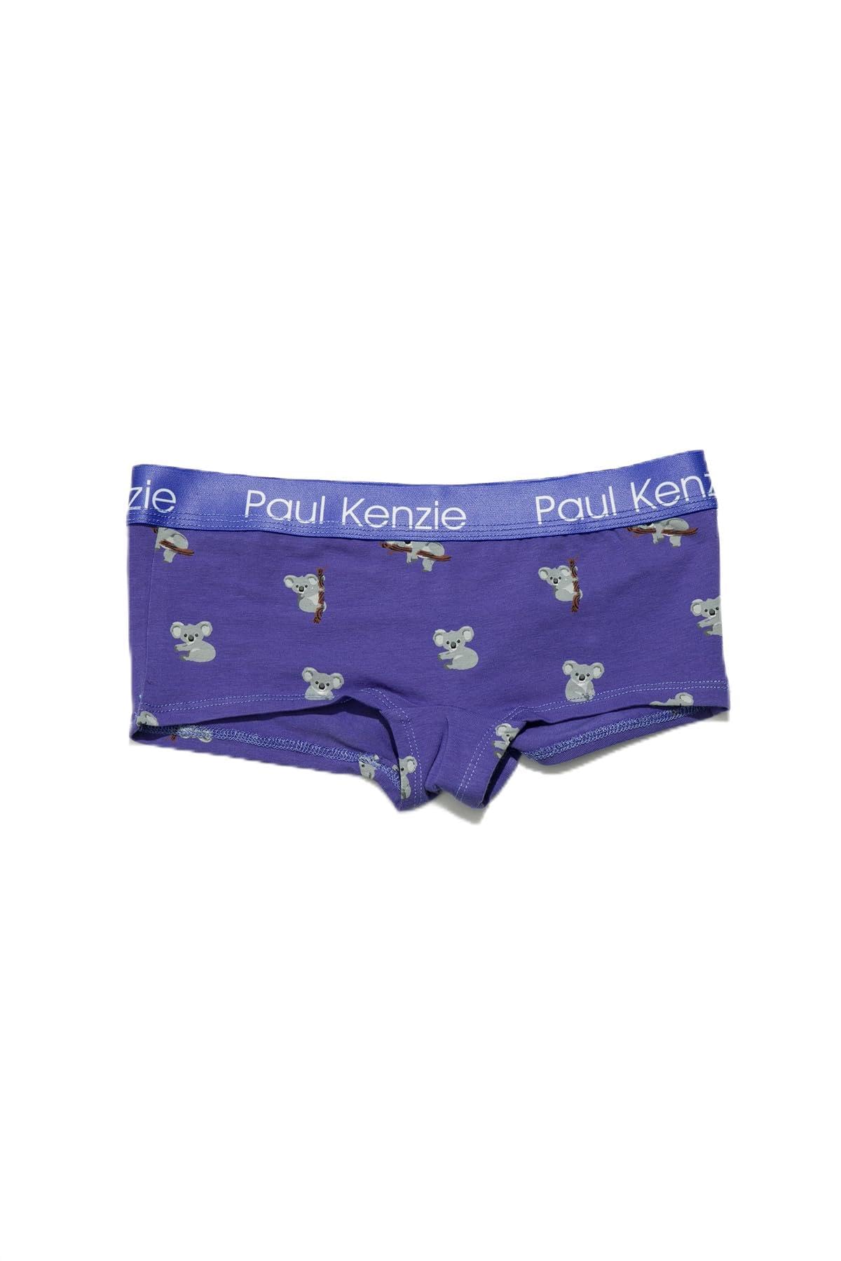 Paul Kenzie Women's Multicolour Eco Characters Boyshort Panties - Koala (Uk, Alpha, M, Regular, Regular, )