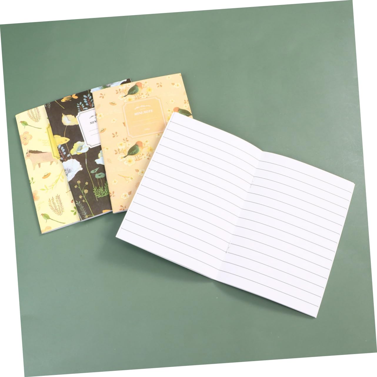 NUOBESTY 2 Ensembles Mini Cahier Carnet De Notes Petit Carnet Mini-livres Journal Livre Planificateur Quotidien Livre De Pratique 50 Pièces * 2
