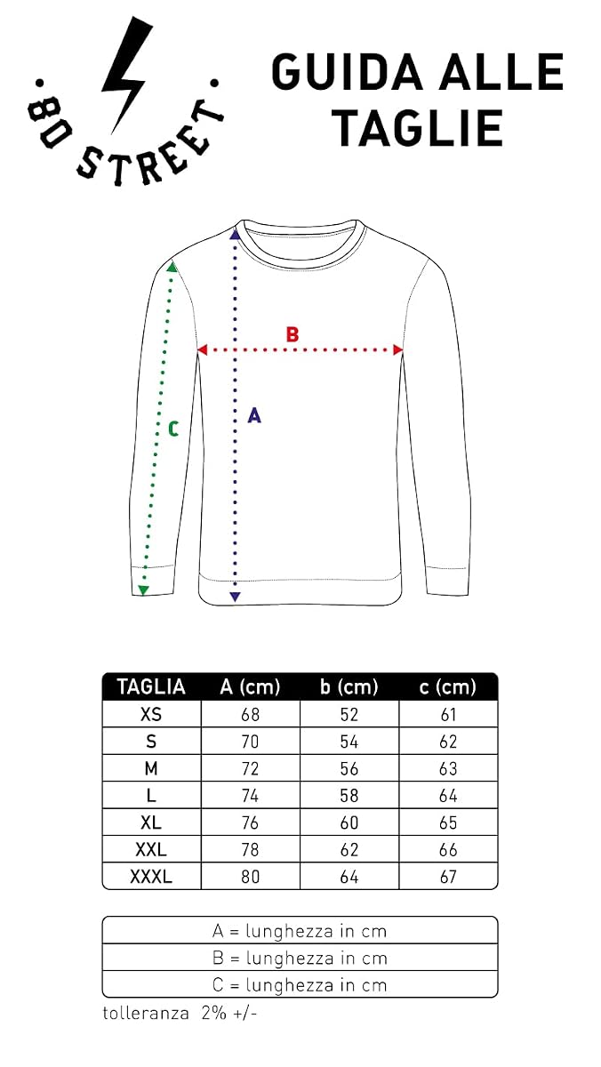 Bluza Okrągły Dekolt Mężczyźni Kobiety Podstawowe Top jakość i dopasowanie Bluza Unisex 100% Made in Italy, Czarny, S