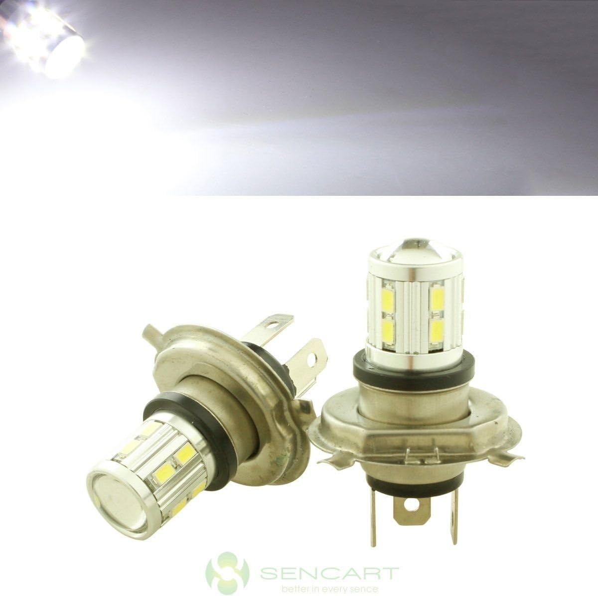 2pcs Car 16 LED 5730 SMD 5W H4 White Fog Driving Parking