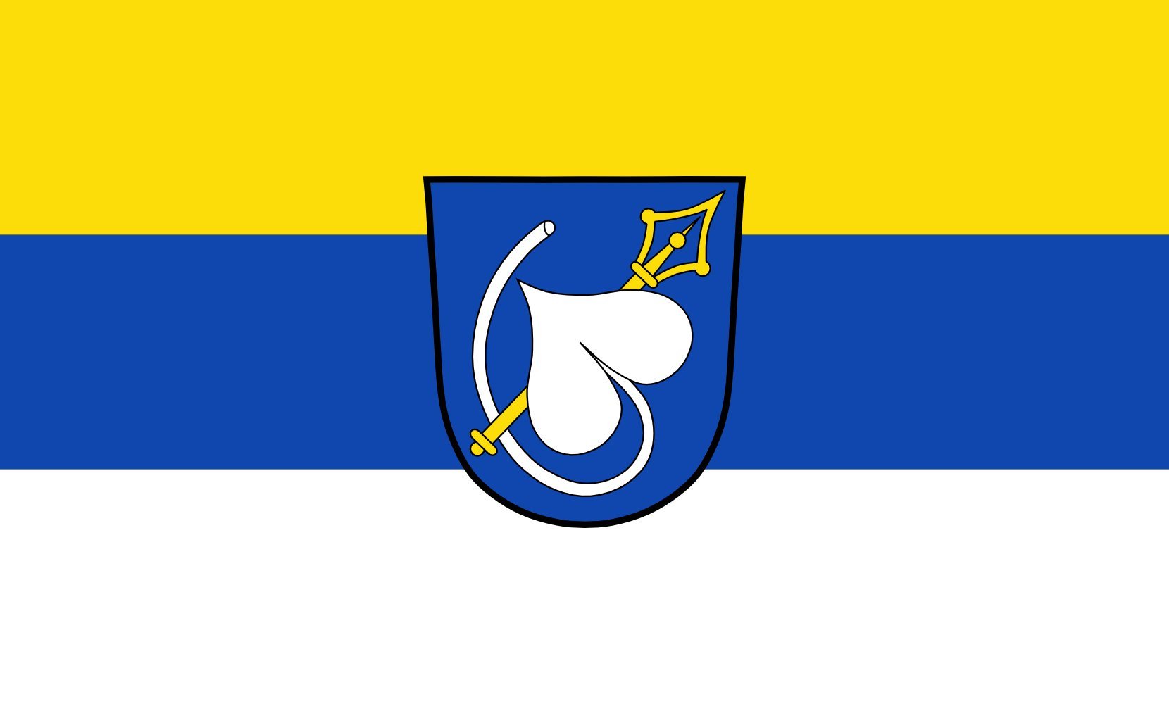 Drapeau Large Pittenhart résistant au vent drapeau paysage 1.35m² anti-effilochage