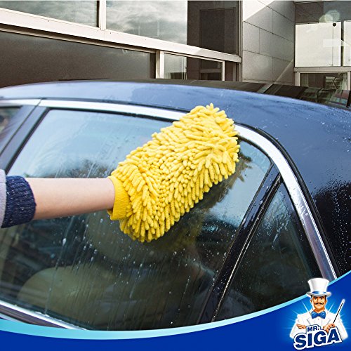 Mr.Siga SJ21566 Premium Microfiber Soft Chenille Car Wash Mitt thumb #5