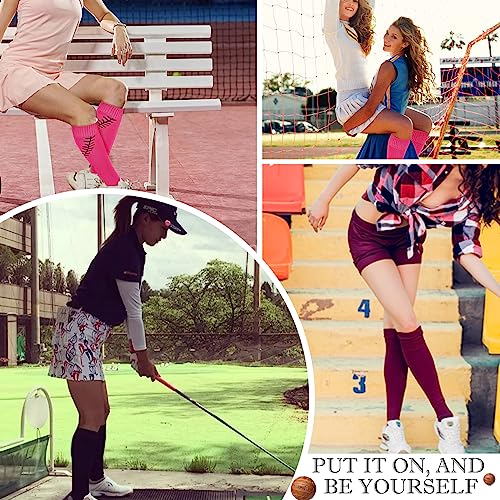 Image of Century Star Softball Baseball Socks for Women Girls Youth Multi-sport Athletic Socks
