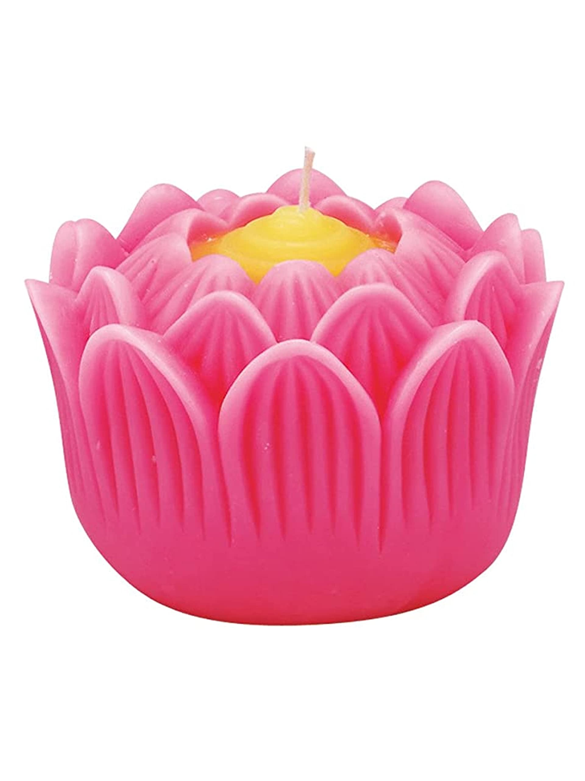 Maruesu Lotus Flower Candle Series, Pink, Extra Large