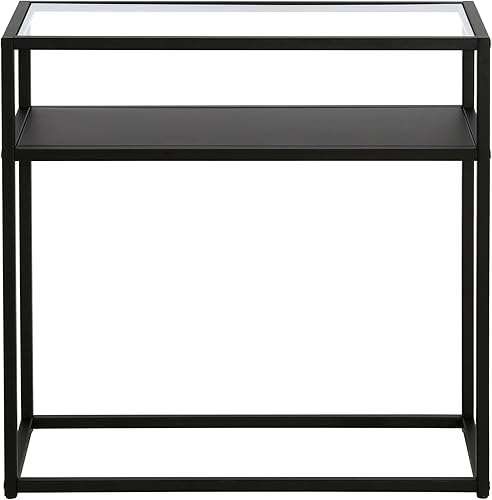 Miniatura 4 de Henn&Hart Mesa auxiliar Ada, 24 pulgadas de ancho, color negro