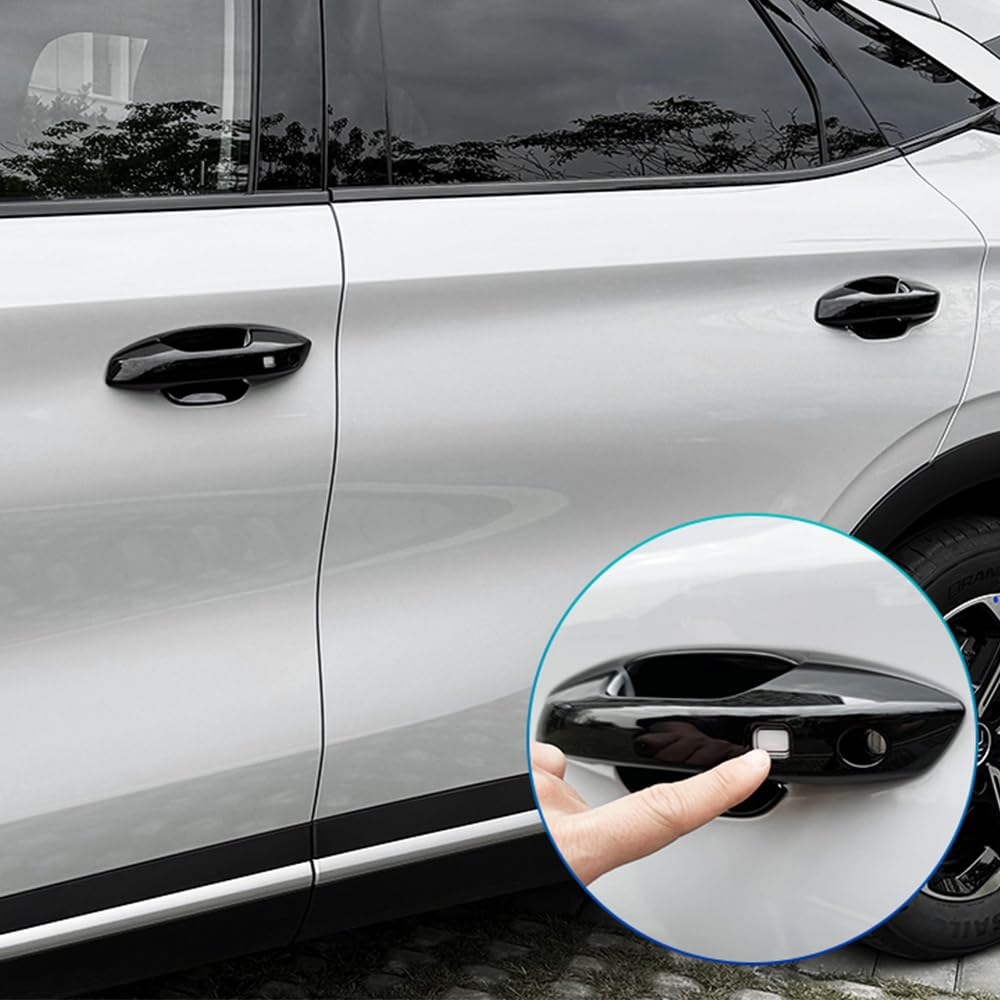 pokrowiec na klamkę drzwi samochodu Pasuje do BYD ATTO 3 Yuan Plus 2022-2025, rama klamki drzwi Warrior, części do modyfikacji samochodowych Uchwyt do drzwi(Frame cord LHD)
