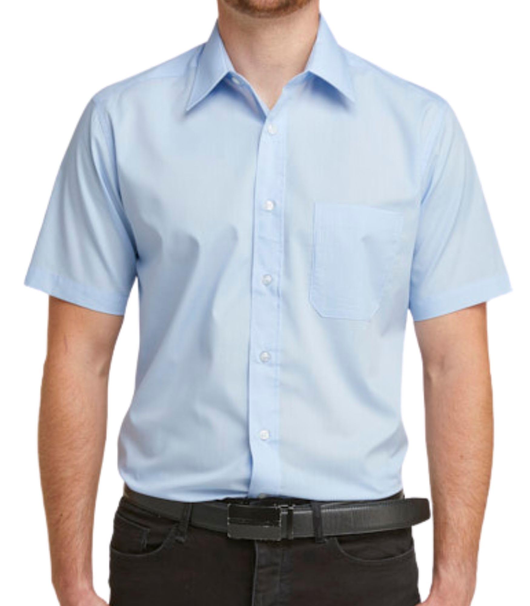 Double TWO Camicia Casual Uomo Maniche Corte A Quadri – 100% Cotone, Vestibilità Classica Con Tasca, Taglie M-5XL - 3