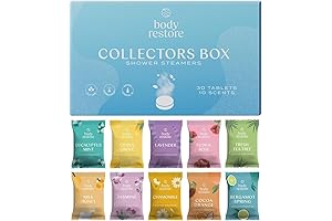 Shower Steamers Aromatherapy 30 Pack - Restore Your Mind, Body, and Soul
