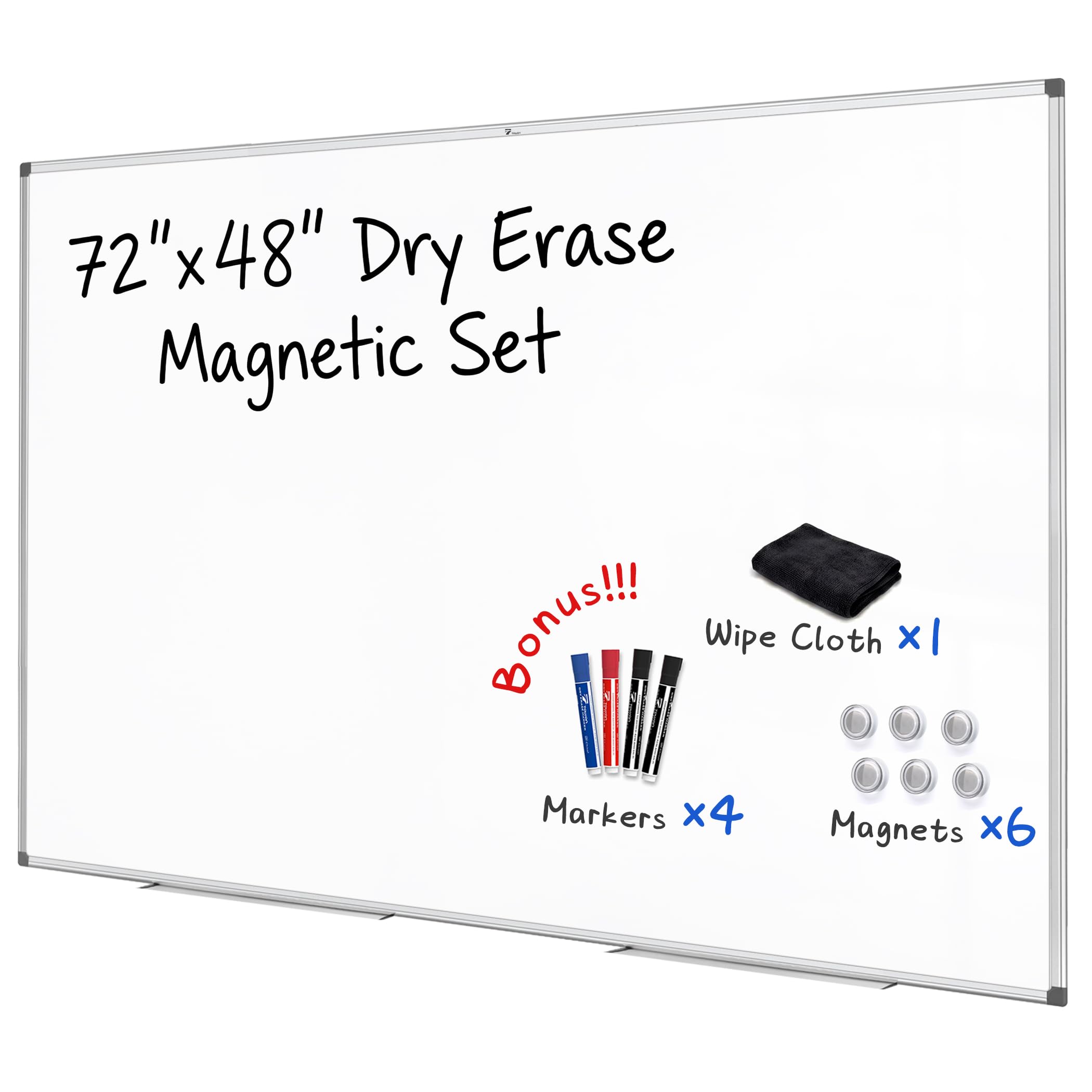 TOWON Magnetic Dry Erase Board 72x48
