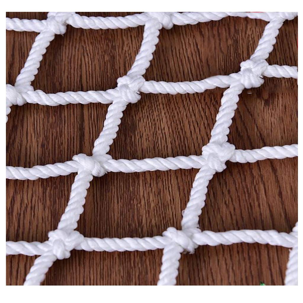 Filet de sécurité pour animaux en corde blanche haute résistance pour balcon