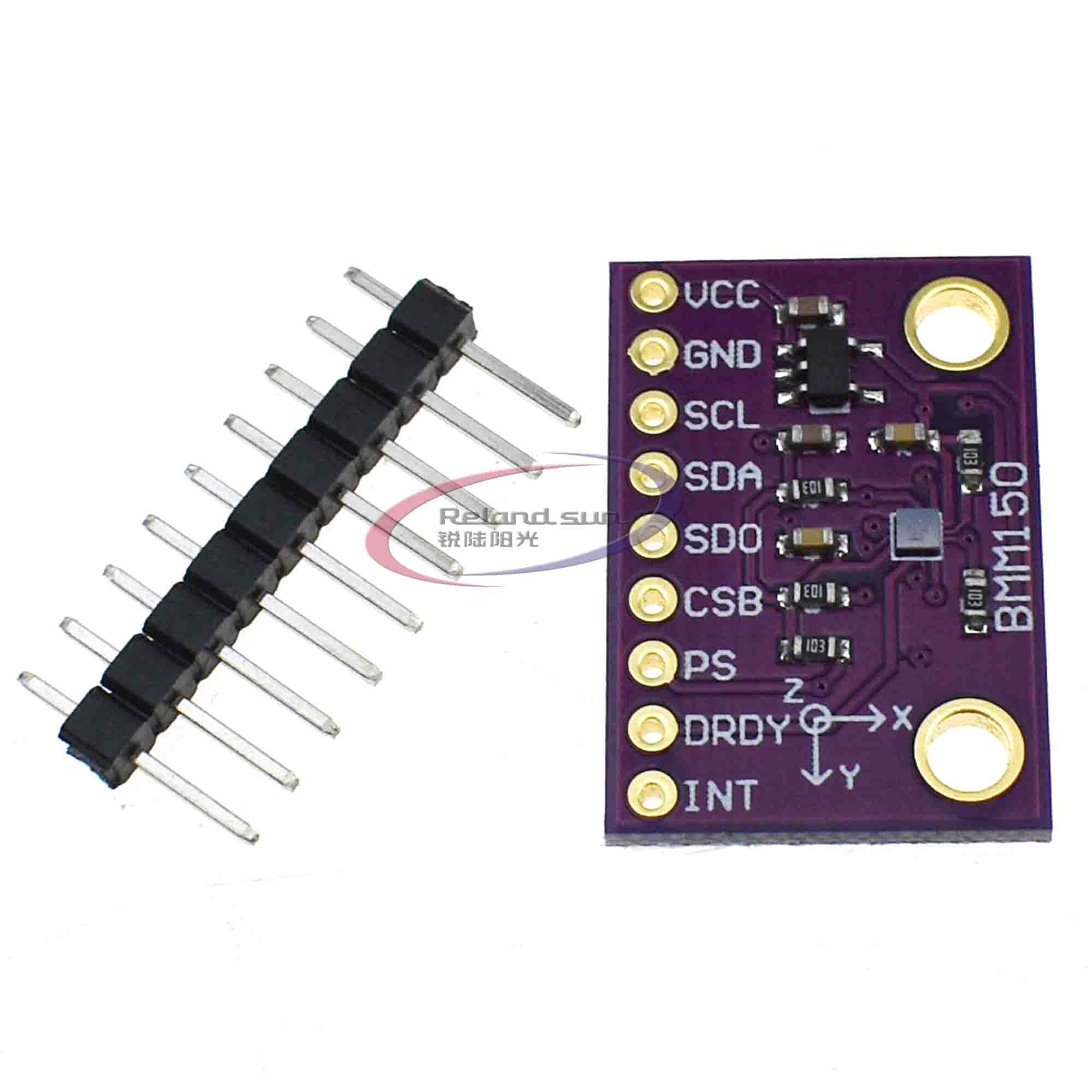 Reland Sun MCU-150 BMM150 magnetometer compass Geomagnetic sensor module