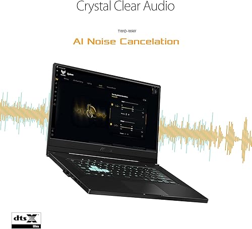 Miniatura 8 de ASUS TUF Dash 15.6" 144Hz FHD (1920x1080) IPS Laptop  Intel i7-11370H 4-Core  NVIDIA GeForce RTX 3050 Ti  Teclado retroiluminado RGB  USB-C  Wi-Fi 6