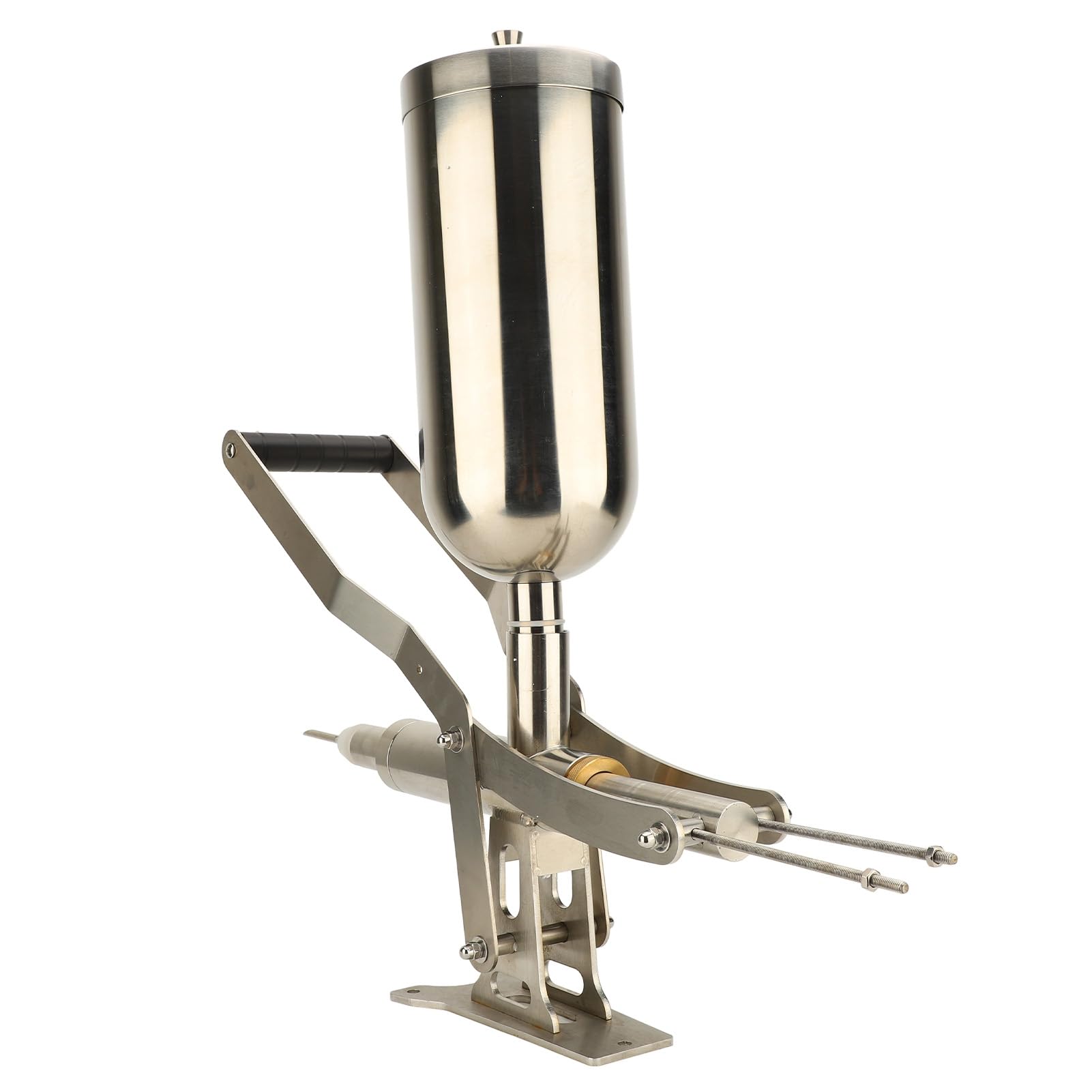 Máquina llenadora de donas, 4,5 L, manual, de acero inoxidable 304, máquina de llenado de crema y gelatina para donas, para pan, pastel, churros, equipo profesional de panadería,