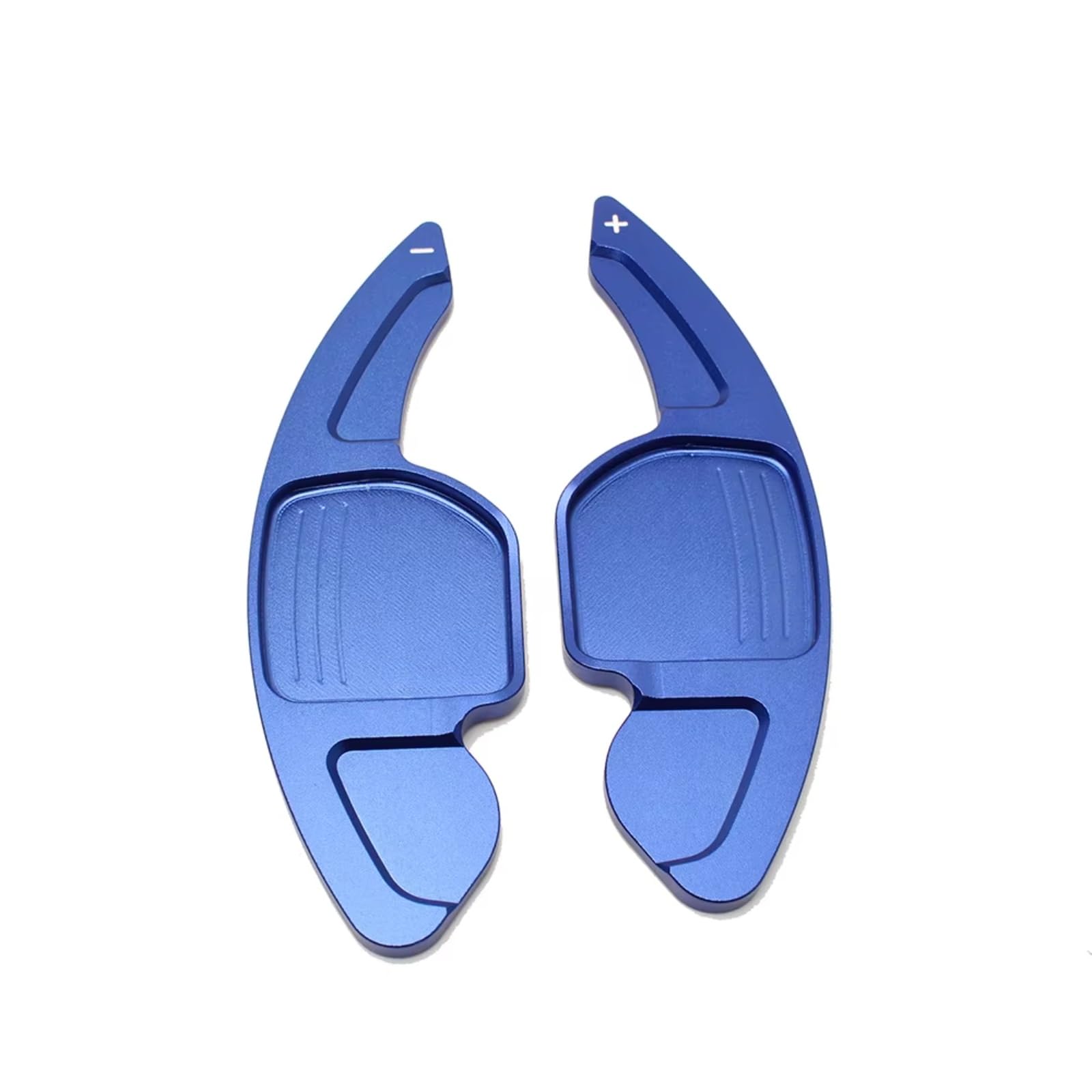 Ztguioq Blue Paddle Shifter Extensions Compatible With A3 S3 A4 S4 B8 A5 S5 A6 S6 A8 R8 Q5 Q7 For Tt Car Steering Wheel Paddle Shift Extend Extension Shifter 2Pcs(Blue)