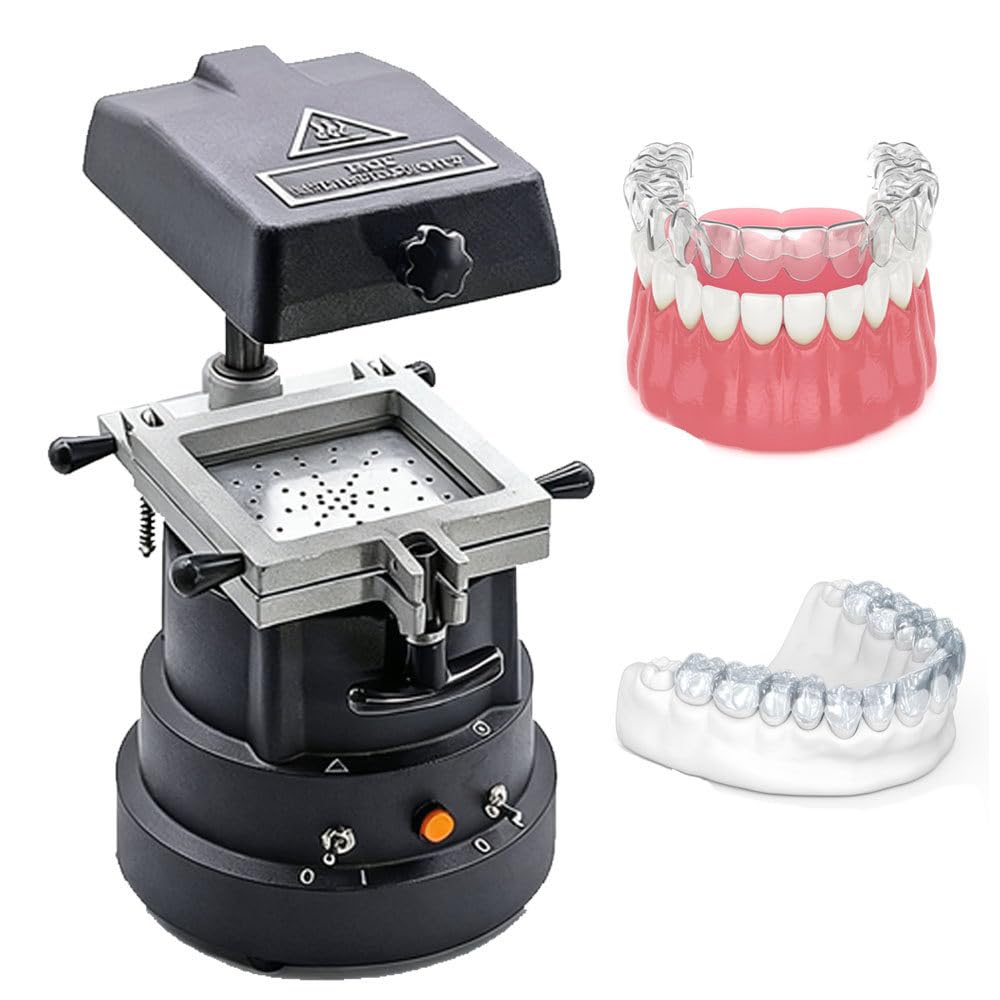 Termoformado Dental Y Estampado Al Vacío,Termoformadora,Formación Al Vacío para Laboratorio Dental,para Moldear Profundo,Termoformador De Vacío