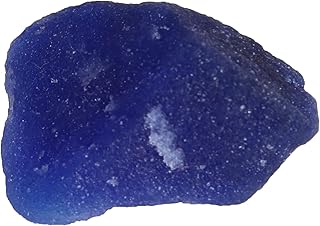 19 Ct Certified Natural Blue Sapphire Rough Loose Gemstone Beads for Jewelry Making and Crafting